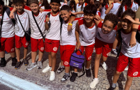 Alunos do 4º e 5º ano tiveram a oportunidade de conhecer o Palácio Anchieta
